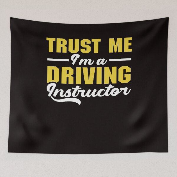 Item preview, Trust Driving Instructor School Lesson Teacher Novice Driver designed and sold by TomGiantDesigns.