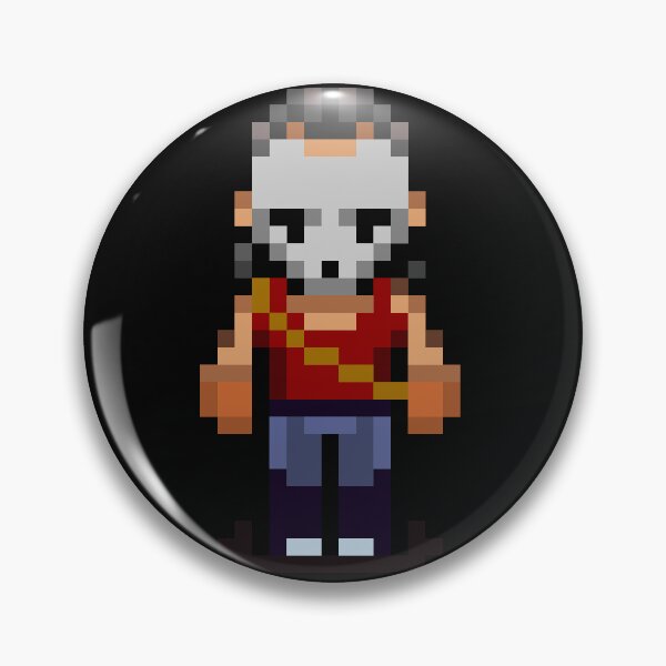 Item preview, Retro Pixel Art Style Casey Jones designed and sold by fallinfrog.
