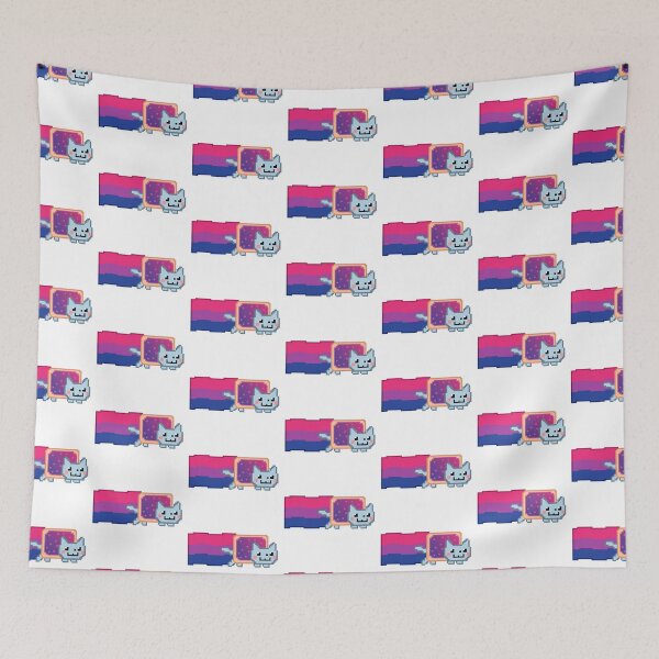 Item preview, Poptart Cat Bisexual Pride designed and sold by MaggieWolff24.