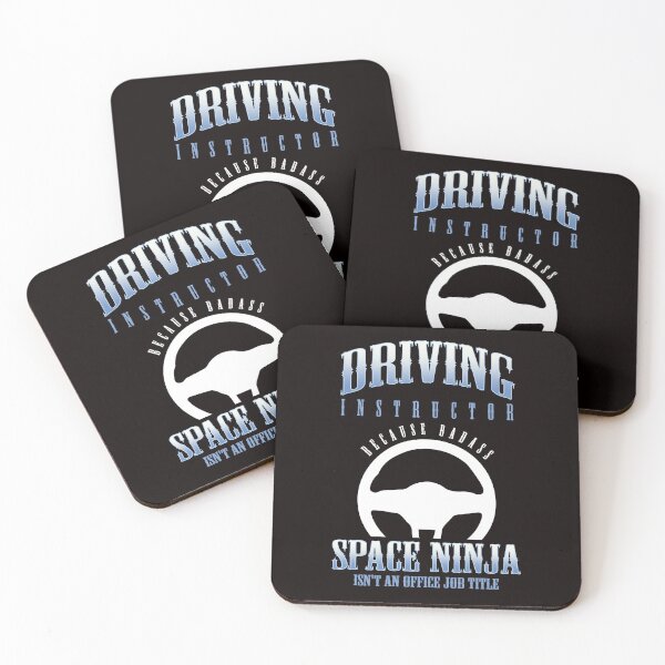 Item preview, Driving Instructor Ninja Novice Driver School Lesson Teacher designed and sold by TomGiantDesigns.