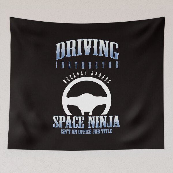 Item preview, Driving Instructor Ninja Novice Driver School Lesson Teacher designed and sold by TomGiantDesigns.