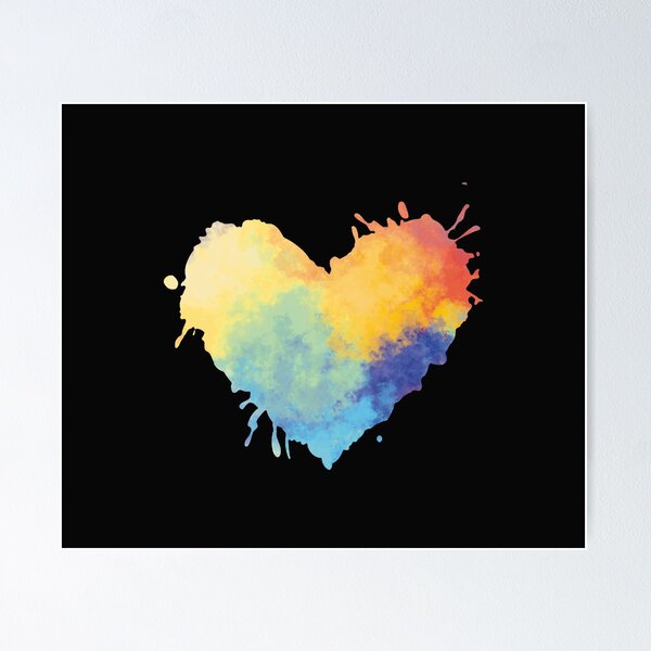 Item preview, Corazón colorido designed and sold by Factory28.
