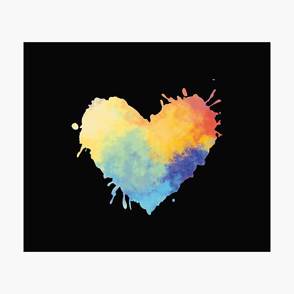 Item preview, Colorful heart designed and sold by Factory28.