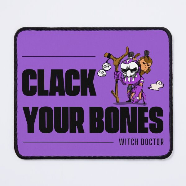 Item preview, Clack Your Bones - Witch Doctor designed and sold by gonzucraft.