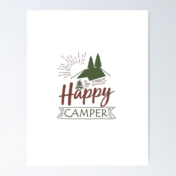 Item preview, Happy Camper designed and sold by della95.
