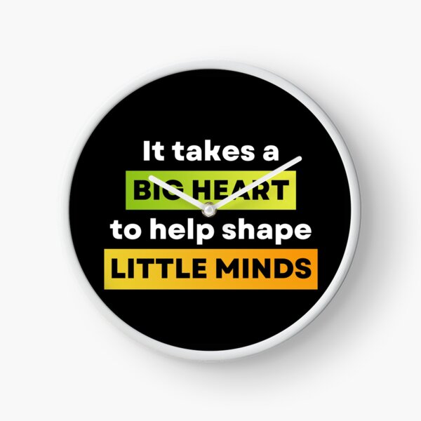 Item preview, It Takes A Big Heart Green and Yellow Best Teacher Design designed and sold by BestTeacher.