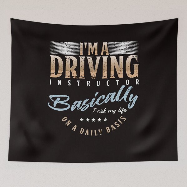 Item preview, Driving Instructor Teacher Lesson School Driver´s License designed and sold by TomGiantDesigns.