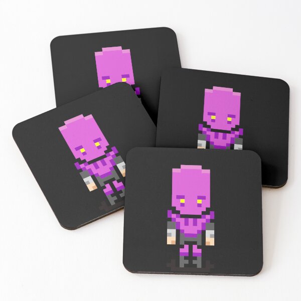 Item preview, Retro Pixel Art Style Foot Soldier (Purple) designed and sold by fallinfrog.