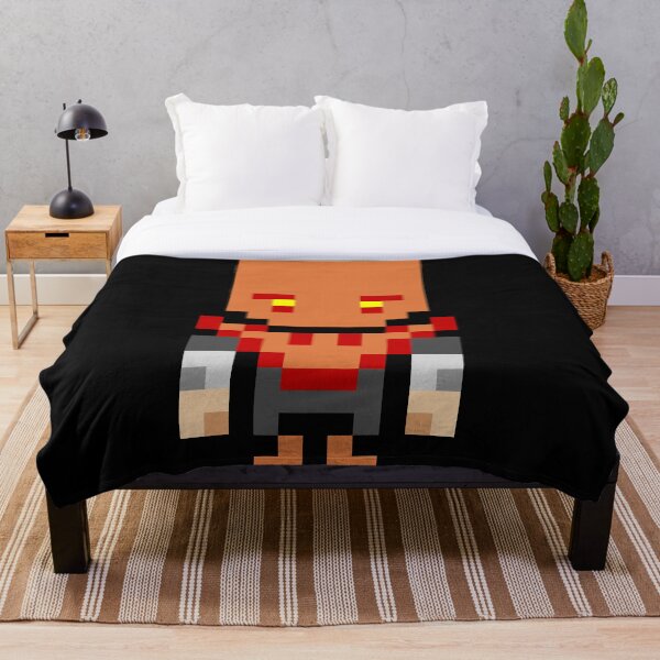 Aperçu de l'œuvre Soldat de pied de style pixel art rétro (orange) créée et vendue par fallinfrog.