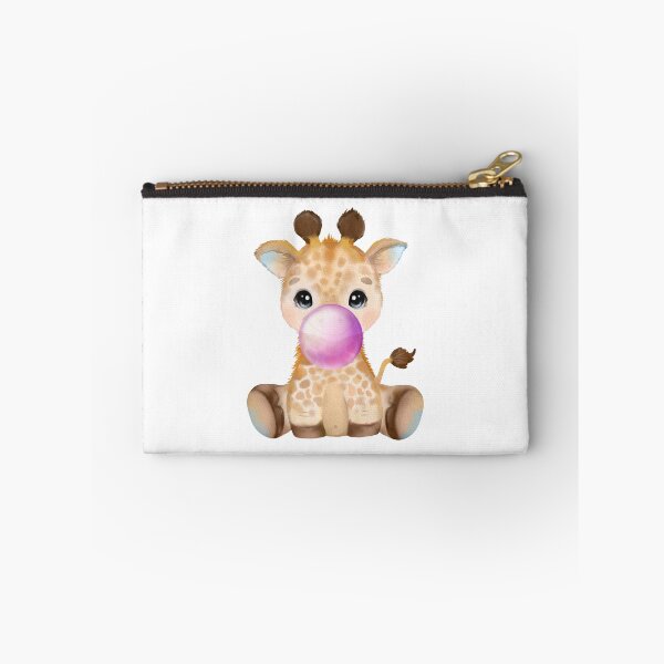 Item preview, Baby Giraffe Purple Bubble Gum designed and sold by MonkeyBizness.