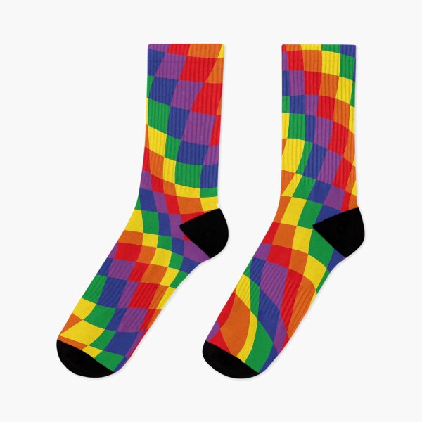 Item preview, Rainbow Checkerboard designed and sold by Texterns.