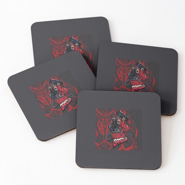 Item preview, Kaiju - Gamezilla Monster (Black/Red) designed and sold by Xonaar17Art.