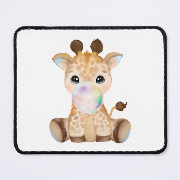 Item preview, Baby Giraffe Rainbow Bubble Gum designed and sold by MonkeyBizness.