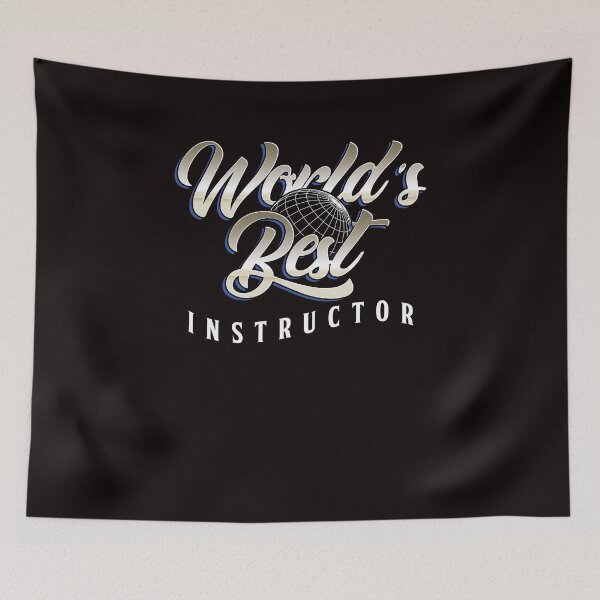 Item preview, Worlds Best Driving Instructor Teacher Lesson Novice Driver designed and sold by TomGiantDesigns.