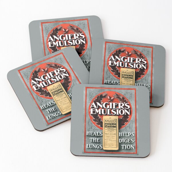 Item preview, Vintage Quack Medicine Advertisement, Angier's Emulsion designed and sold by hjsmith.