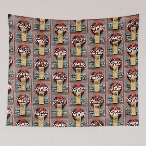 Item preview, Vintage Quack Medicine Advertisement, Angier's Emulsion designed and sold by hjsmith.