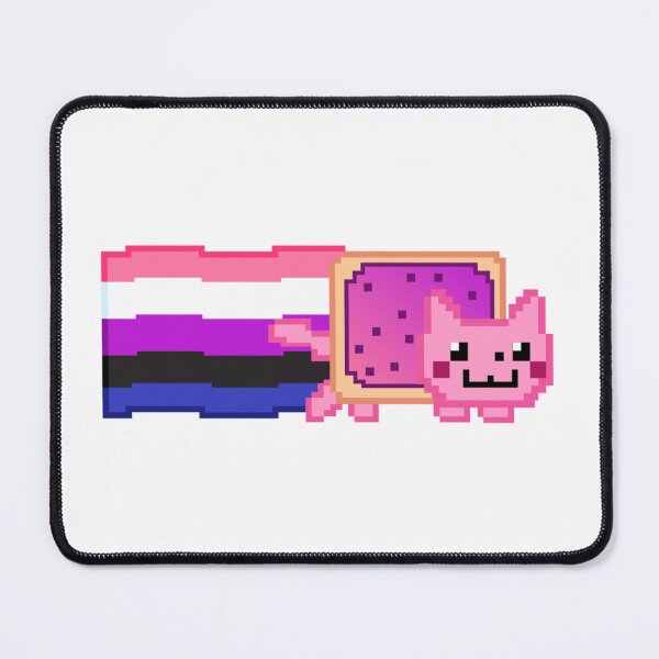 Item preview, Poptart Cat Genderfluid Pride  designed and sold by MaggieWolff24.