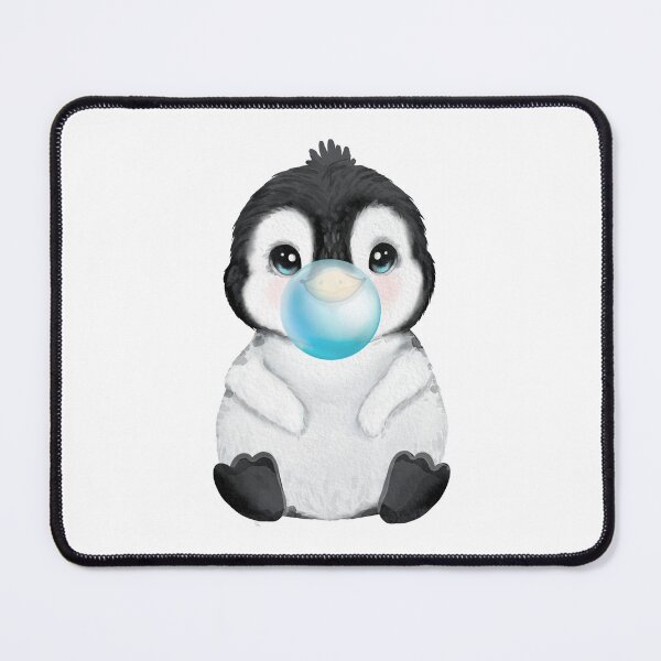 Item preview, Baby Penguin Blue Bubble Gum designed and sold by MonkeyBizness.