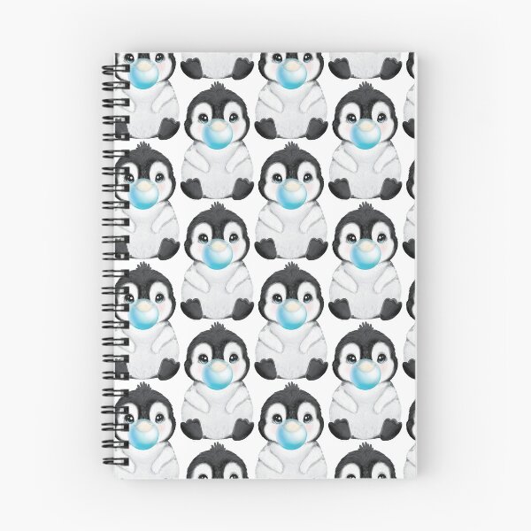 Item preview, Baby Penguin Blue Bubble Gum designed and sold by MonkeyBizness.