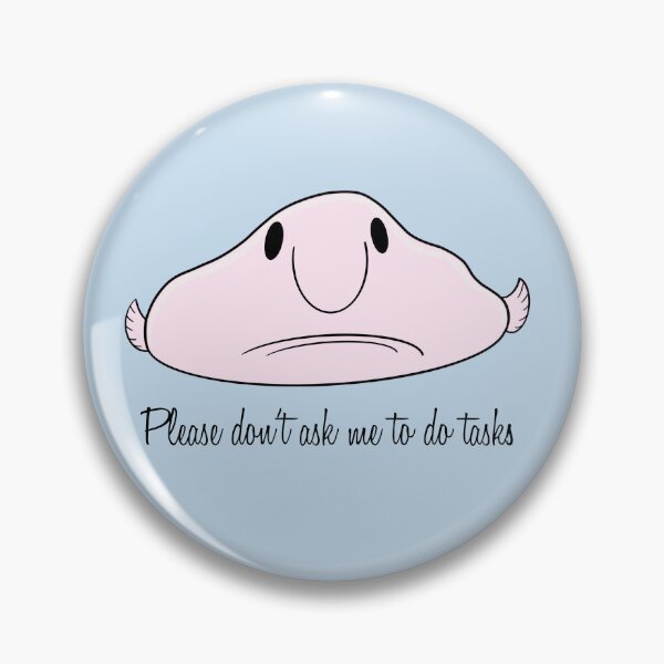 Item preview, Lazy Blob Fish designed and sold by moonshadowmaker.