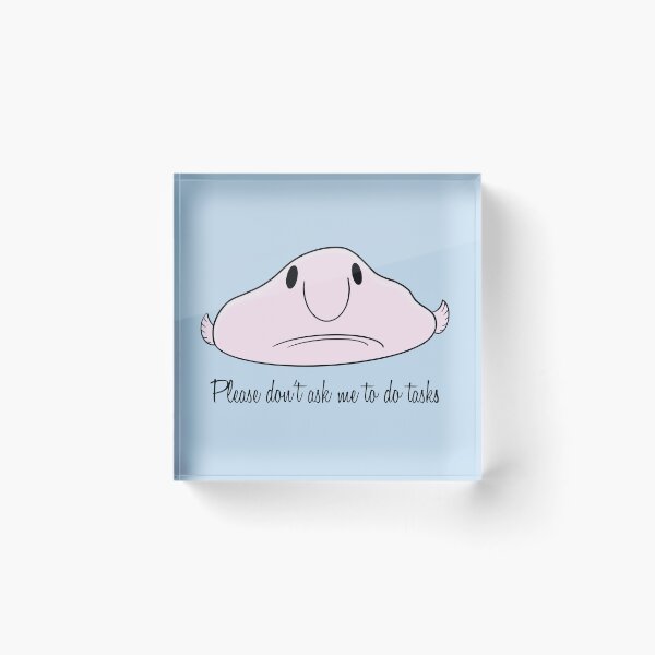 Item preview, Lazy Blob Fish designed and sold by moonshadowmaker.