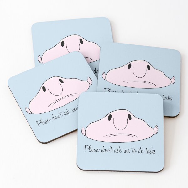 Item preview, Lazy Blob Fish designed and sold by moonshadowmaker.