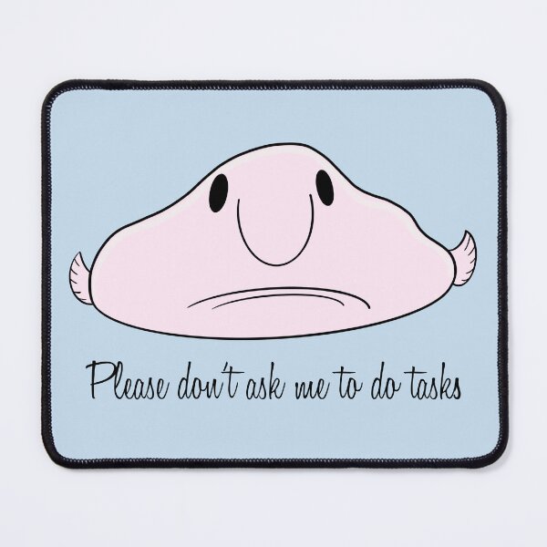 Item preview, Lazy Blob Fish designed and sold by moonshadowmaker.
