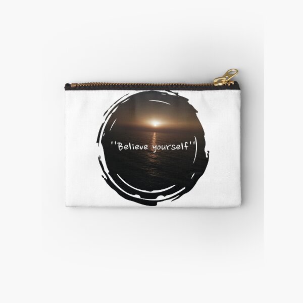 Item preview, Believe yourself inspirational sunset quotes  designed and sold by HBWOLFARTS.