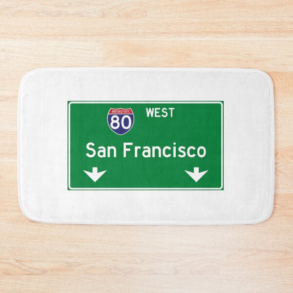 Item preview, San Francisco Interstate 80 Highway Sign designed and sold by Cityscape-Guy.