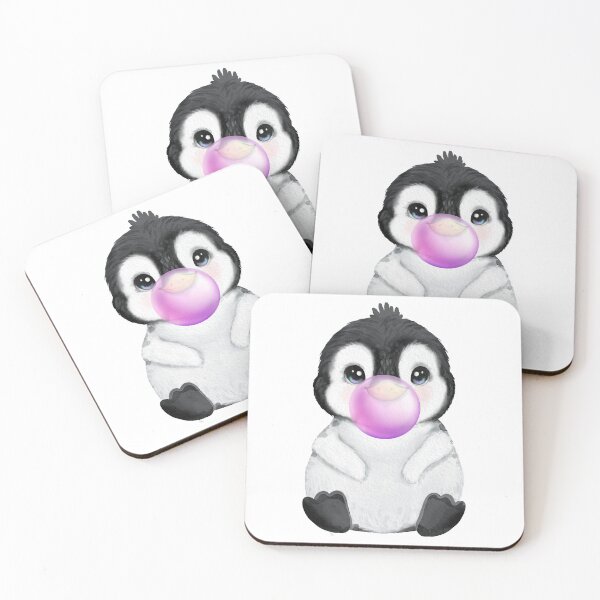 Item preview, Baby Penguin Purple Bubble Gum designed and sold by MonkeyBizness.