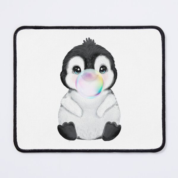 Item preview, Baby Penguin Rainbow Bubble Gum designed and sold by MonkeyBizness.