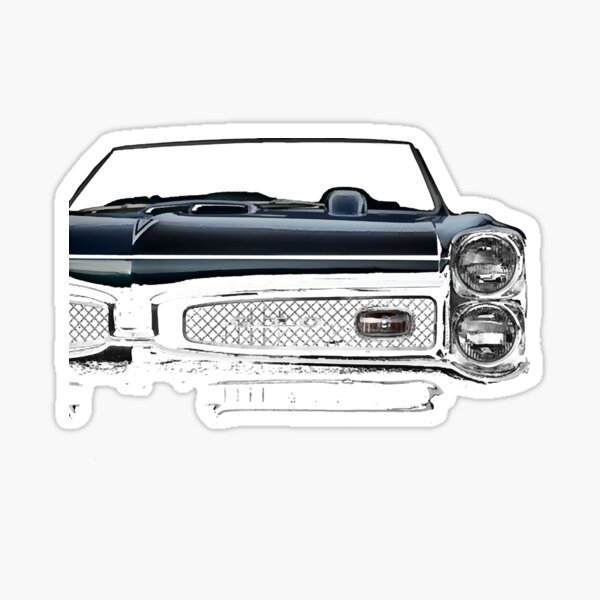 Item preview, 1967 Pontiac GTO - high contrast  designed and sold by Timothy7855756.