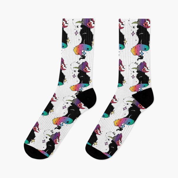 Item preview, black witch spirit, cute kitty cat  designed and sold by XXgooddeedXX.