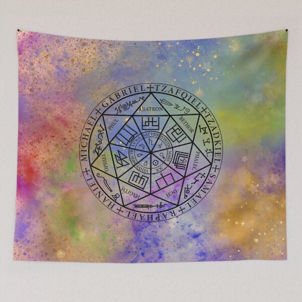 Item preview, 7 archangels seal sigil energy protection designed and sold by MabelGtz.