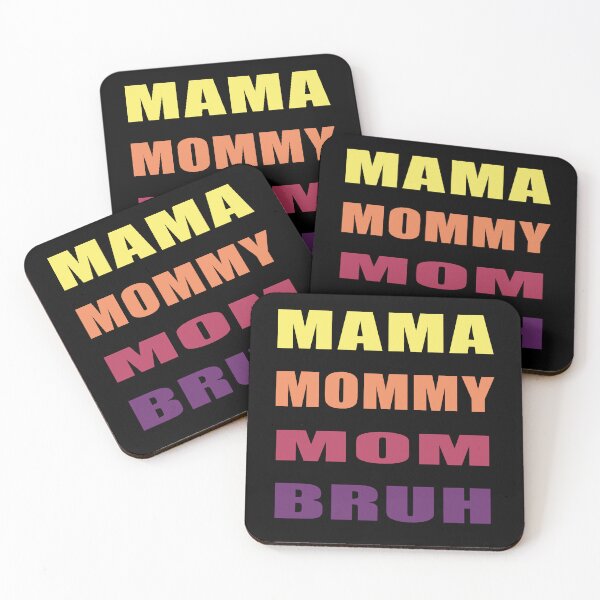 Item preview, No One Prepares You For The Transition From Mama to Mommy to Mom to Bruh-Funny Gift For Mama designed and sold by anes18.