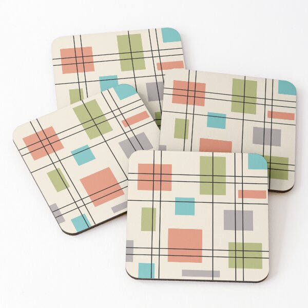 Item preview, Mid Century Modern Geometric 3 designed and sold by thepixelgarden.