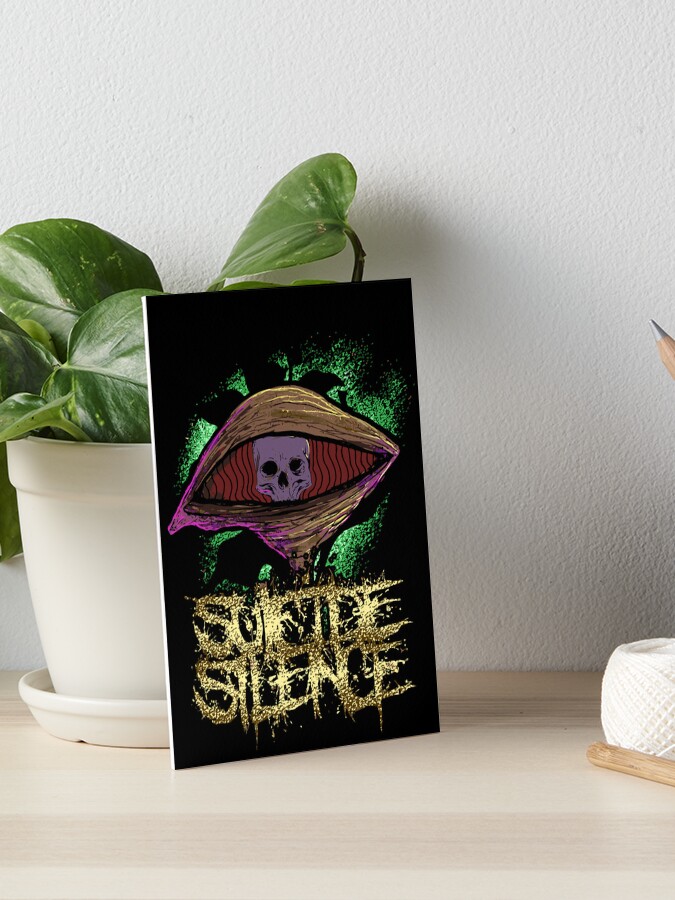Skull In The Eye (Suicide SIlence) Artwork