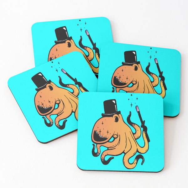 Item preview, octopus magician, magical animal designed and sold by XXgooddeedXX.