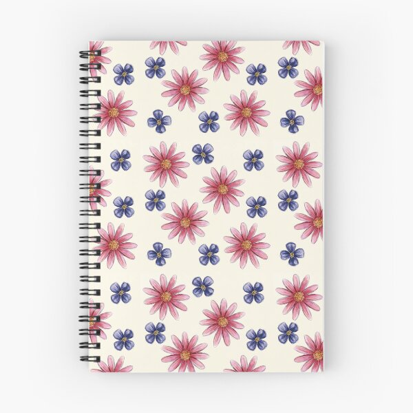 Item preview, Pink Daisy & Violet - Floral Print designed and sold by FromTheArchives.