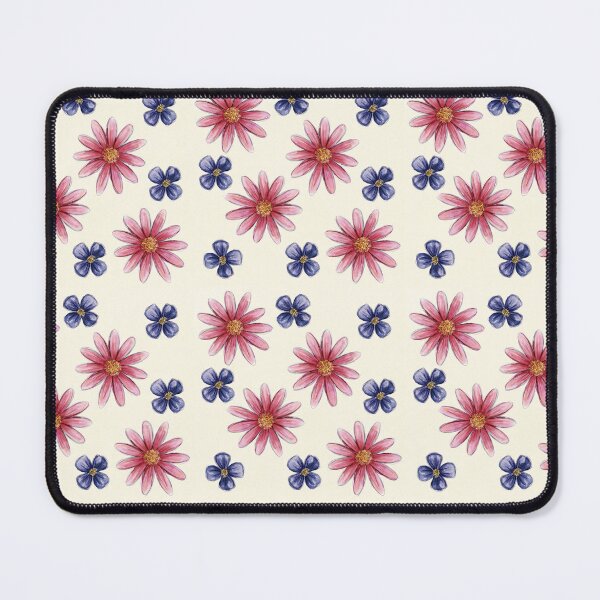 Item preview, Pink Daisy & Violet - Floral Print designed and sold by FromTheArchives.