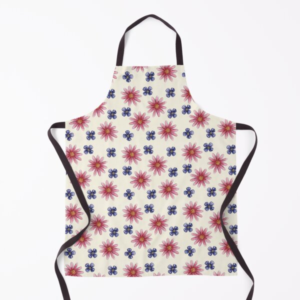 Item preview, Pink Daisy & Violet - Floral Print designed and sold by FromTheArchives.