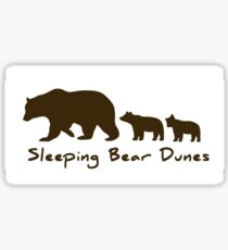 Sleeping Bear Sand Dunes Sticker
