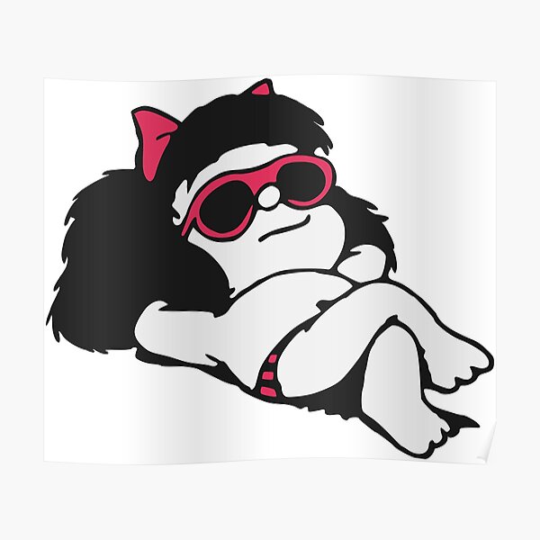 Mafalda Summer Póster