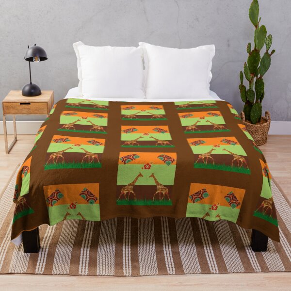 Item preview, African Safari Long Neck Giraffes designed and sold by Bermygirl.