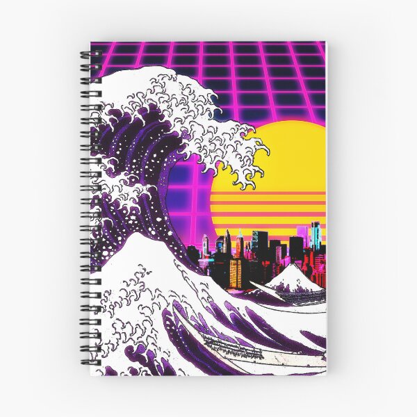 Item preview, Great Wave Retro 80s Aesthetic designed and sold by ind3finite.