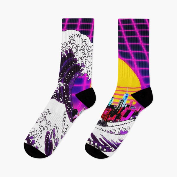 Item preview, Great Wave Retro 80s Aesthetic designed and sold by ind3finite.