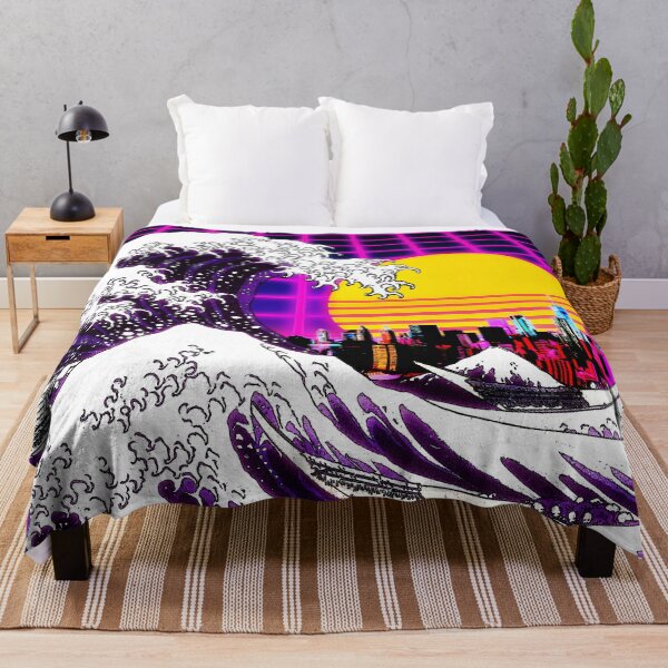 Item preview, Great Wave Retro 80s Aesthetic designed and sold by ind3finite.