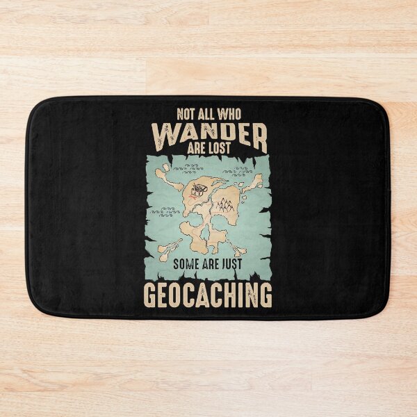 Item preview, Pastime GPS Navigation Navigational Global Positioning Not All Who Wander Geocaching Gift  designed and sold by DavidClin76980.