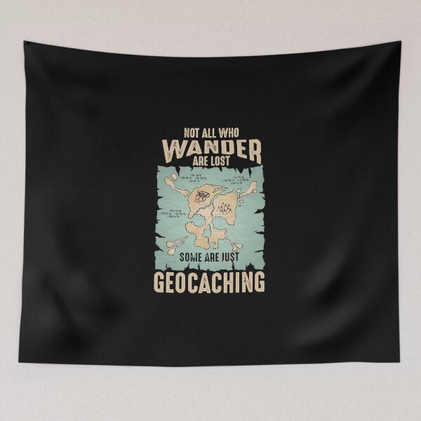 Item preview, Pastime GPS Navigation Navigational Global Positioning Not All Who Wander Geocaching Gift  designed and sold by DavidClin76980.