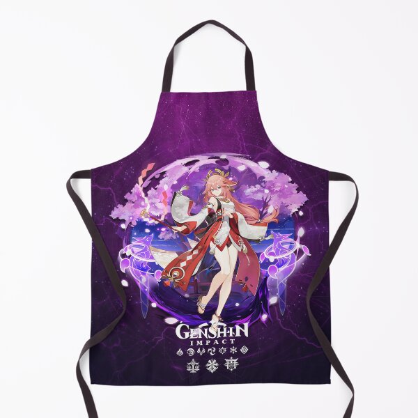 Item preview, Yae Miko Electro Character Genshin Impact designed and sold by genshinwaifus.